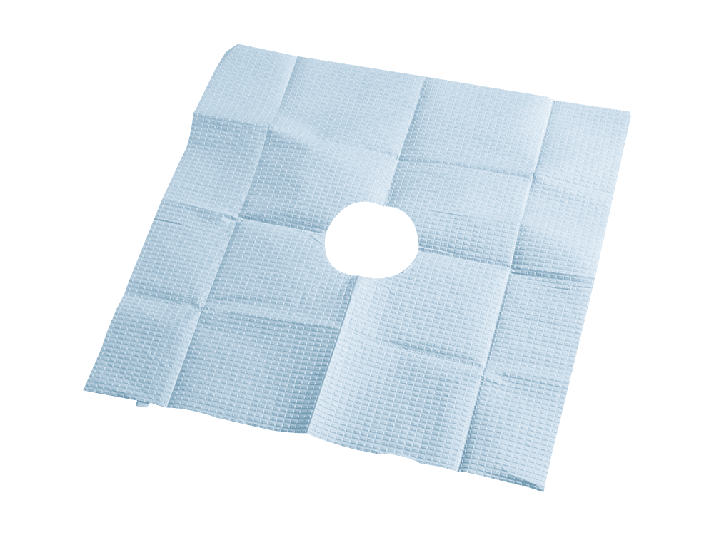 Cortina Médica de Papel com Listra Quadrada